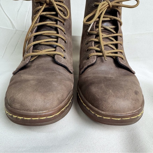 Dr. Martens “Leyton” Brown Leather Boots – EU 38 / US 7 / UK 5 - Picture 3 of 7
